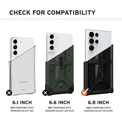 UAG Samsung Galaxy S22 Ultra Pyo Case-Ice